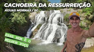 👽 CACHOEIRA DA RESSURREIÇÃO  ÁGUAS MORNAS  LOCAL LINDO E DE FÁCIL ACESSO [upl. by Templas]