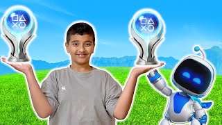 How I Platinumed Both of the Astro Bot Games in PS5🏆😎 [upl. by Ynattir]