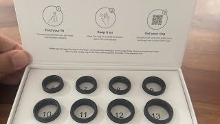 Gabit smart fitness ring  sizing kit unboxing [upl. by Arammahs]