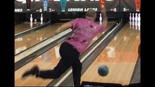 Walter Ray Williams Jr games 46 at the PBA50 Lehigh Lanes Open 51724 on string pins [upl. by Junieta]