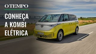 IDBuzz Conheça a nova Kombi elétrica da Volkswagen  Autotempo [upl. by Eked941]