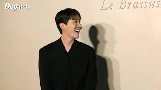 JHOPE en la inauguración de lanzamiento exclusivo de Audemars Piguet X KAWS en Seongdonggu Seúl [upl. by Arundel]