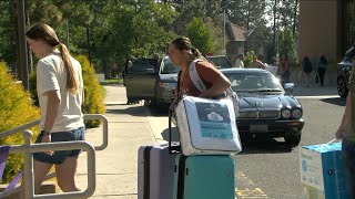 Its a mix of anxious and excited FirstYear Whitworth students move in [upl. by Anairt]