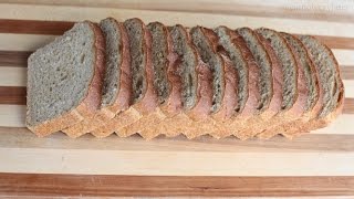 THE BEST 100 Whole Wheat Bread Recipe [upl. by Korenblat]