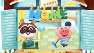 Dr Pandas Home Part 1  iPad app demo for kids  Ellie [upl. by Tiphani]