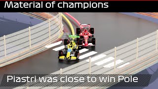 Charles Leclerc’s Pole Lap  Monaco Pole 2024  Leclerc vs Piastri Lap Comparison 0154 [upl. by Kyla]