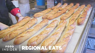 How French Baguettes Are Made In Paris  Regional Eats  Insider Food [upl. by Favianus973]