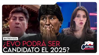 ¿Podrá Evo Morales ser candidato el 2025  Entrevista al Ex magistrado Orlando Ceballos [upl. by Amadeus]