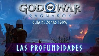 God of War Ragnarok Guia de Zonas 100  Las Profundidades Localización coleccionables [upl. by Mick19]