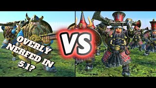 Who Will Win Thunderers GrudgeRakers or Chaos Dwarf Blunderbusses in Warhammer Total War 3 [upl. by Mariette]