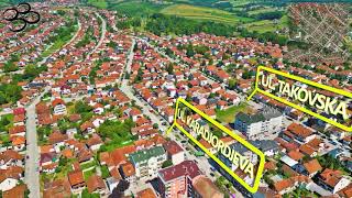 Gornji Milanovac iz vazduha Gornji Milanovac Drone Video with points of interest 4K [upl. by Berky814]