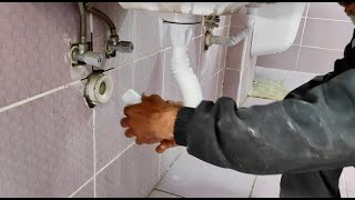 Lavabo Borusu Nasıl Takılır  Lavabo Gider Borusu Sifon Montajı Nasıl Yapılır [upl. by Anoed]