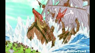 One piece  Zoro gets lost and destroys a ship HD [upl. by Glenine]