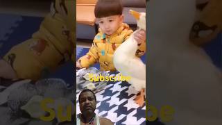 Cute baby 🥰♥️ funny baby cute animals babyshorts ytshorts [upl. by Hobey]