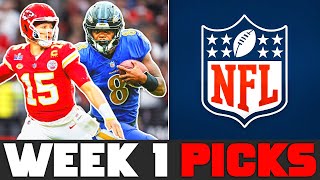 NFL WEEK 1 PICKS 2024 [upl. by Ailahs]