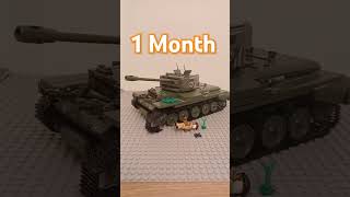 Tank abandoned lego tank ww2 [upl. by Odlanier]