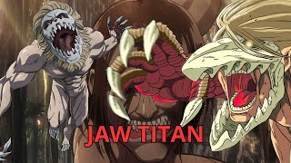 Unveiling the Jaw Titan Between Claws and Wings 🦅  Attack On Titan [upl. by Cicero]