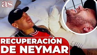 La DOLOROSA recuperación de rodilla que está llevando NEYMAR [upl. by Savick]