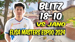 CS2 POV  The MongolZ bLitz 1810 vs JANO Inferno  Elisa Masters Espoo 2024 [upl. by Nibuz]