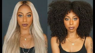 NEW WIGS HOW I STYLE MY WIGS  RPGSHOW  Jessica Pettway [upl. by Drugge83]