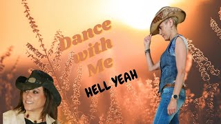 HELL YEAH Line Dance Country Dance amp Teach Anna Soldo [upl. by Belita]