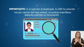 3 formas de tramitar el duplicado de tu DNI lenguaje de señas [upl. by Merrie]