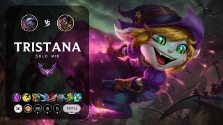 Tristana Mid vs Twisted Fate  KR Master Patch 1324 [upl. by Francesco252]