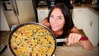 Vegan Frittata  Wfpb oilfree brunch recipe [upl. by Aurora617]