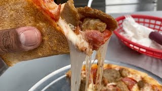 Eating At The WORST Reviewed Pizza Restaurant In New York City  MIND BLOWN [upl. by Gibun]