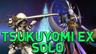 FFXIV Tsukuyomi EXTREME Solo 705 [upl. by Nomihs176]