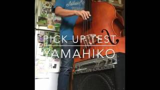 Yamahiko Double Bass Pickup Sound Test [upl. by Enuj]