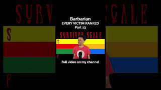 Ranking Every Victim in Barbarian 2022  Part 13 horror horrormovies [upl. by Keel]