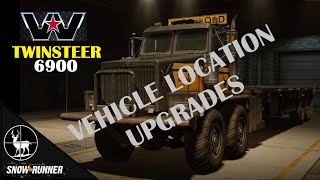 Snowrunner Western star Lift Kit Raised Suspension location [upl. by Yeliac]