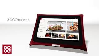 QOOQ la tablette pour la cuisine qui est aussi une tablette [upl. by Pollitt]