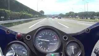 CBR250RJ MC19 acceleration roar for 18000 RPM [upl. by Elletnwahs529]