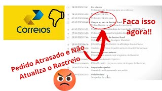 Correios Não Entregou a Encomenda e Rastreio não atualiza Resolva agora [upl. by Neyuh]