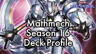 This Is Still THE BEST CYBERSE DECK  Mathmech Season 16 Deck profile [upl. by Chilt]