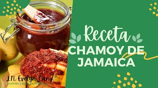 Chamoy de Jamaica  Receta vegana y fácil [upl. by Nosahc432]