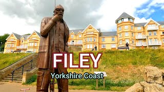 Filey Town Yorkshire gimbalwalkwithme [upl. by Oslec126]