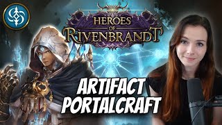 Trying out ARTIFACT Portalcraft  Shadowverse  Heroes of Rivenbrandt [upl. by Sitarski]