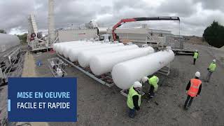 Solution gaz propane de Butagaz pour les centrales d’enrobage mobile – Episode 1 [upl. by Rosenzweig]