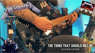 METALLICA  The Thing That Should Not Be  Guitar Cover with ESPLTD KH Demonology [upl. by Annaihs]