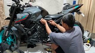 penampakan filter ferrox Yamaha mt25 jarak 800 km [upl. by Garris]