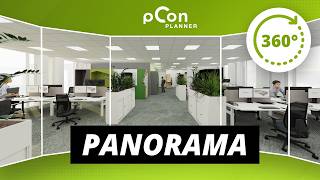 360° Panoramabilder mit pConplanner rendern Interaktive Rundumsicht für eure Projekte [upl. by Talbert]