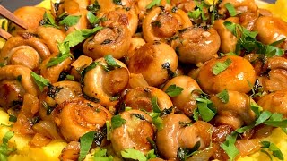 Unglaublich wie lecker diese Champignons mit Kartoffeln sind Einfach schnell und preiswert [upl. by Arraic559]