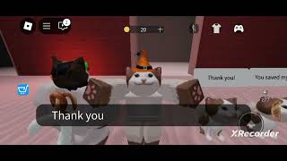 Trebuie să salvez pisicuțele de capul mare de câine care vrea să mă omoare ☠️😺🐶Roblox [upl. by Marylee559]