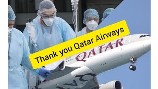 Qatar Airways 100 000 billets allerretour gratuit pour le personnel soignant à travers le monde👍👍 [upl. by Adamik]