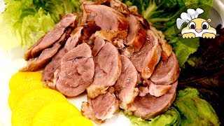 PORK HOCK RECIPE – SUCCULENT KOREAN PORK FEET 족발 JOKBAL [upl. by Elleraj429]