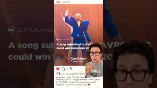 WOW THE NETHERLANDS HAS quotTHEquot SONG TO WIN EUROVISION 2025 SAYS CORNALD MASS ESC2025 🇳🇱 [upl. by Esilahc]