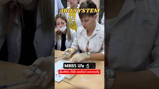 ABO SYSTEM 🩺🔬neet mbbs students college bloodstrike viralvideo abosystem trending shorts [upl. by Isnan432]